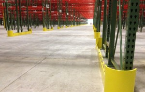 Pallet Rack End Row Guards - Apex Warehouse Systems