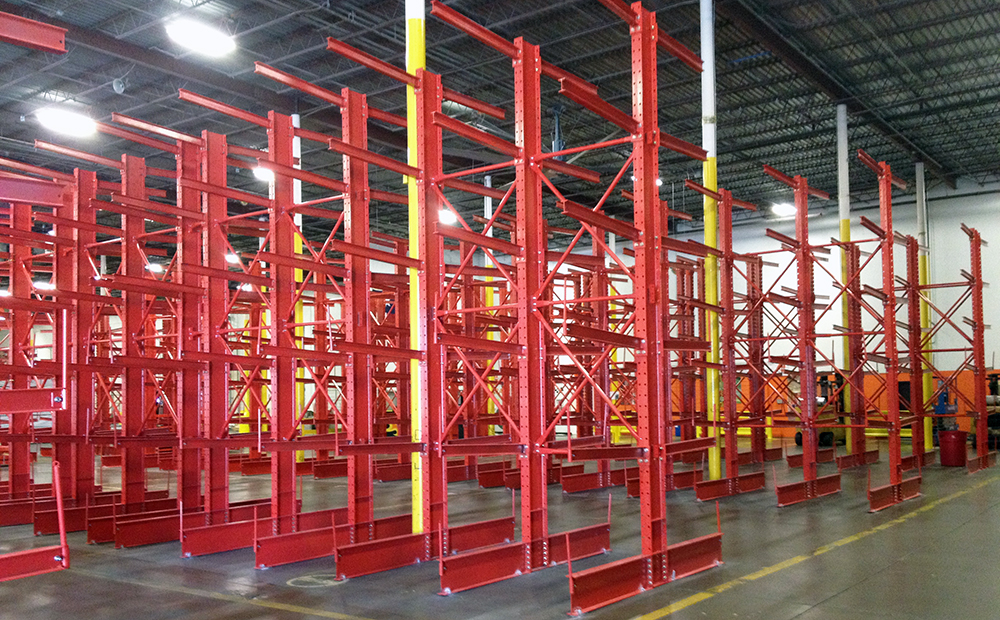 large cantilever rack system - Apex Warehouse Systems