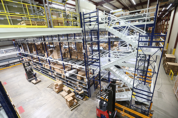 Apex Rack Supported Pick Module - Carton Flow