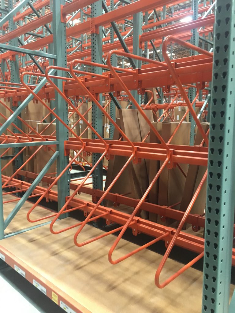 warehouse rack dividers on Pallet Rack M V Dividers Apex Warehouse Systems Chicago Il