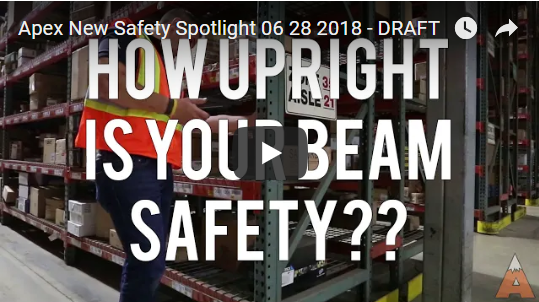 Apex Pallet Rack Audit - Beam Safety Spotlight Video