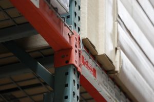 Damaged Pallet Rack Pin -Apex Warehouse Systems