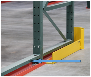 Pallet Rack Rub Rail - Apex Warehouse System