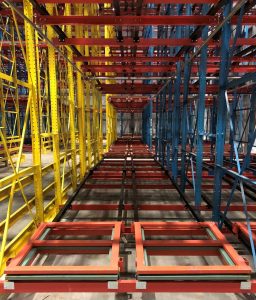 Push-Back Pallet Rack Apex Warehouse Systems